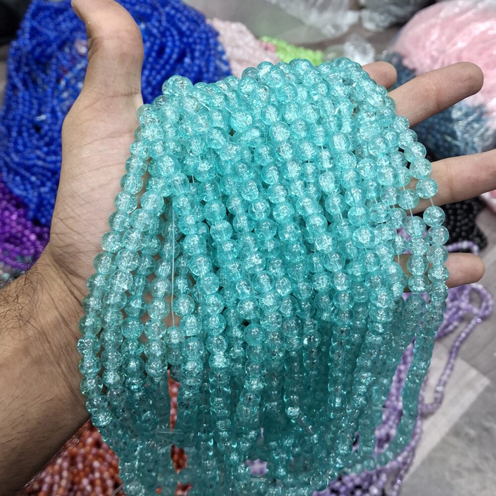 Rama crackle beads