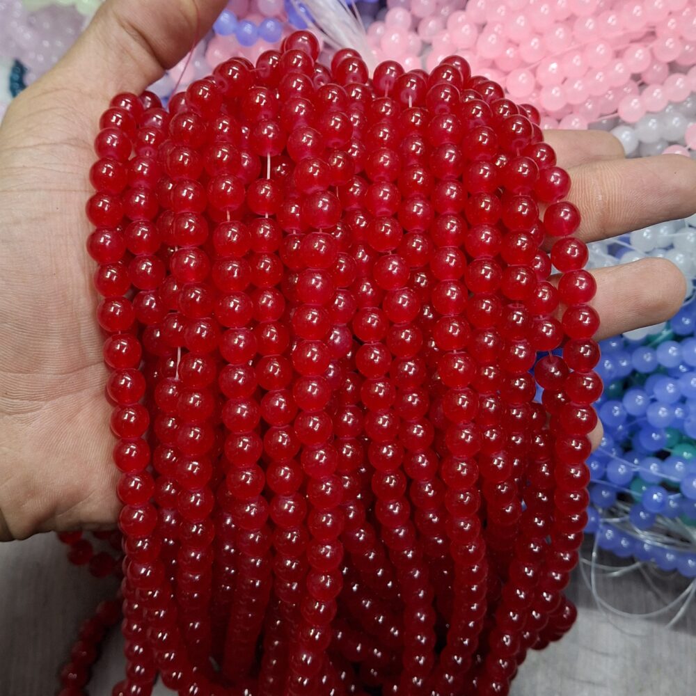 red jelly beads