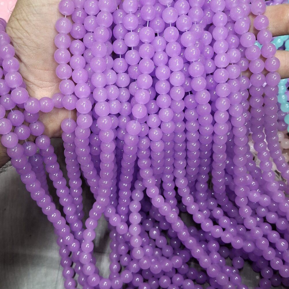 lavender jelly beads