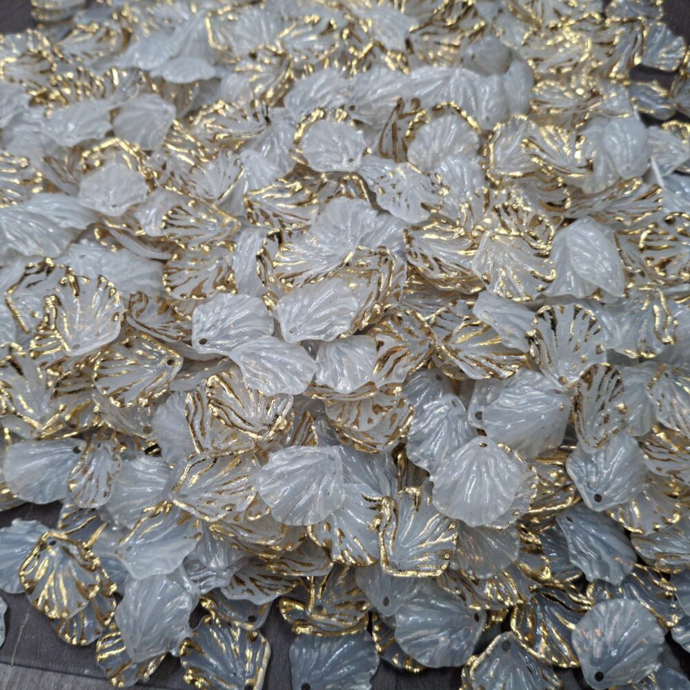 fancy shell beads