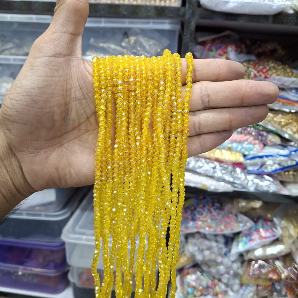 yellow crystal