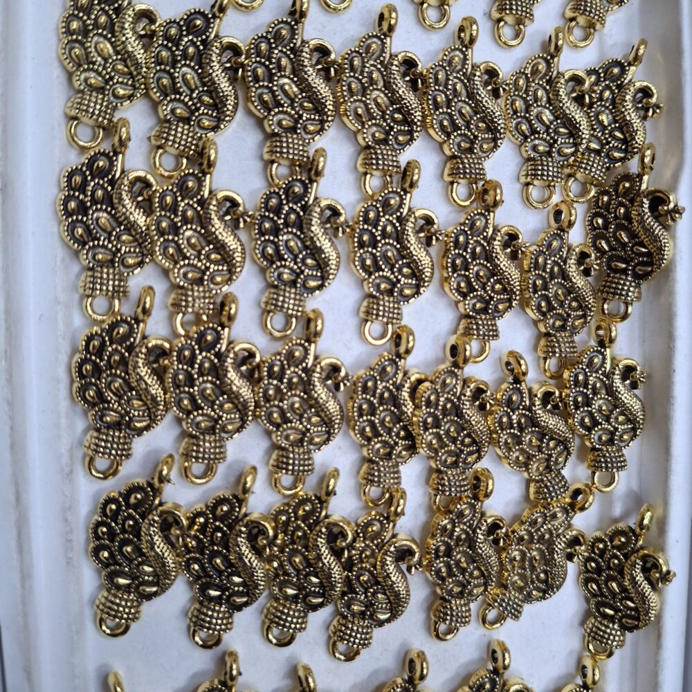 peacock pendant (5pcs )