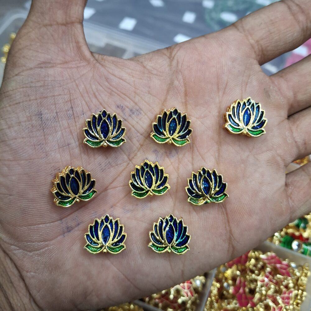 blue pendant stones