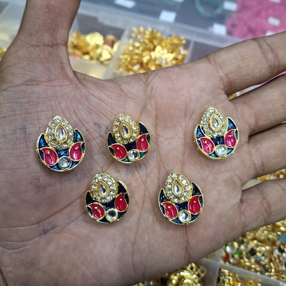 blue pendant stones
