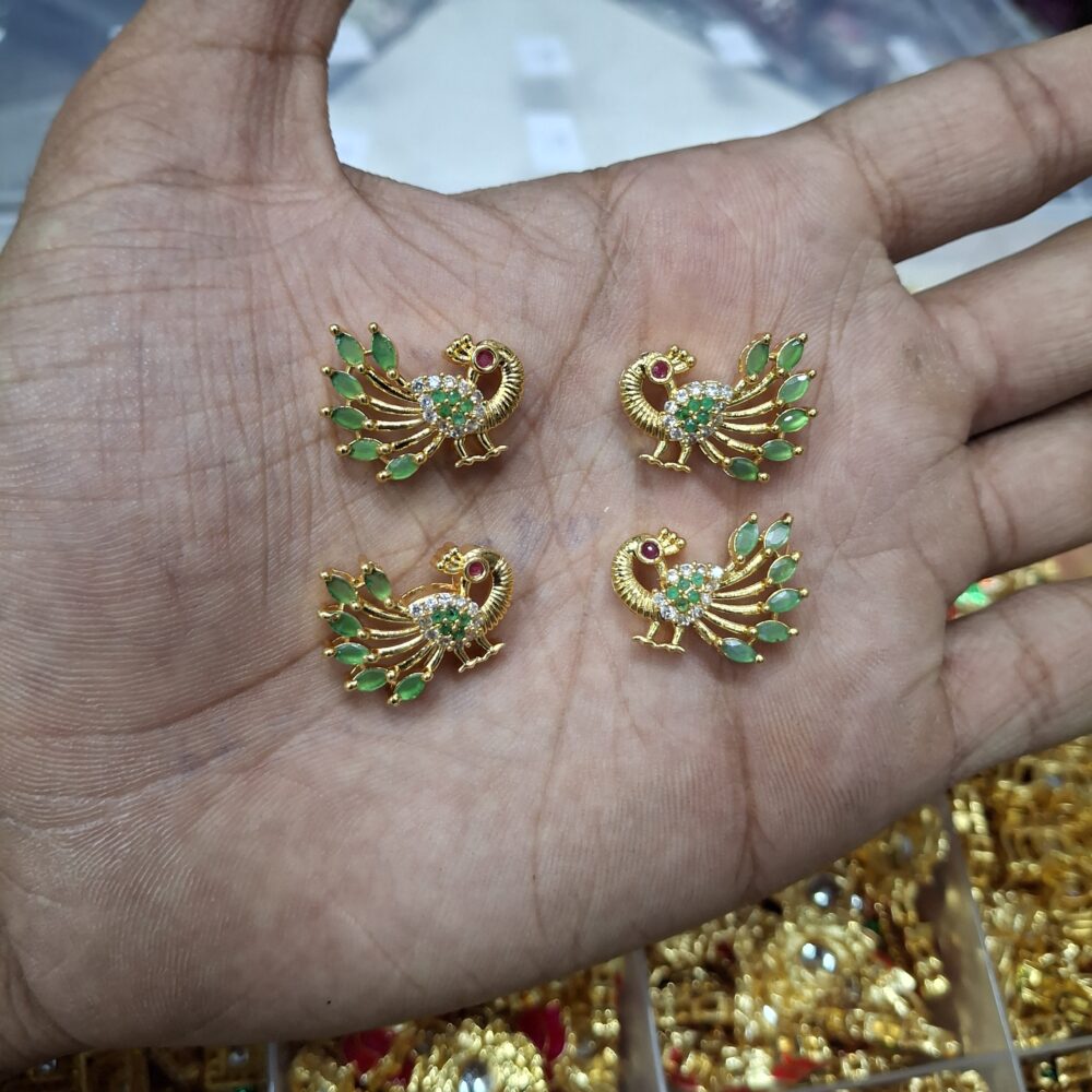pendant stones peacock ad