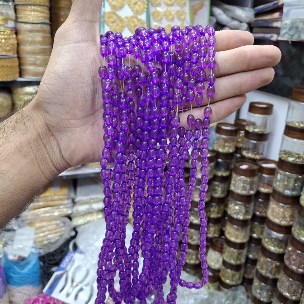 lavender jelly beads