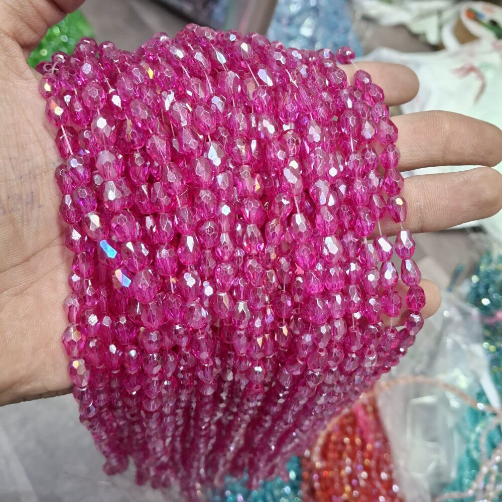 rani pink crystal beads