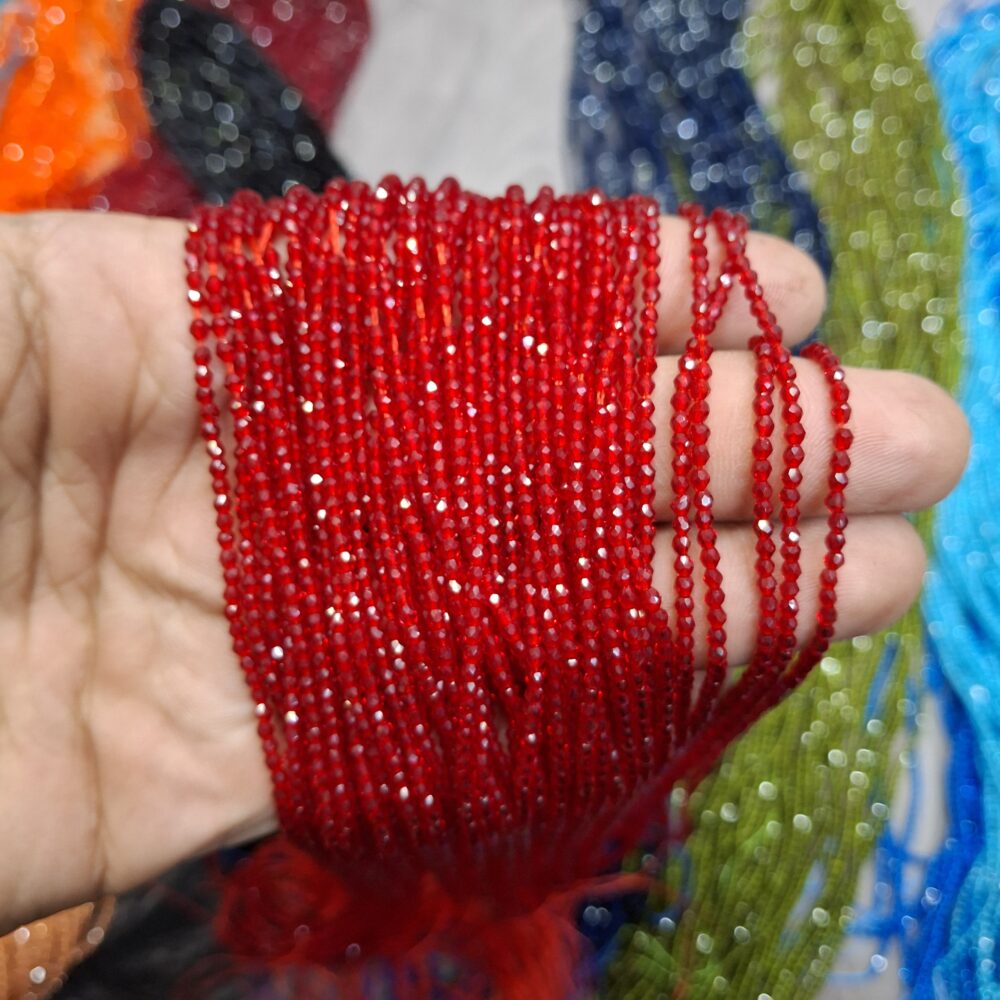 red hydrogen beads