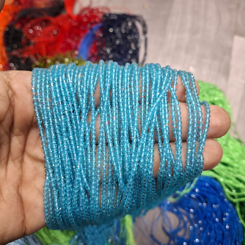 sky blue hydrogen beads