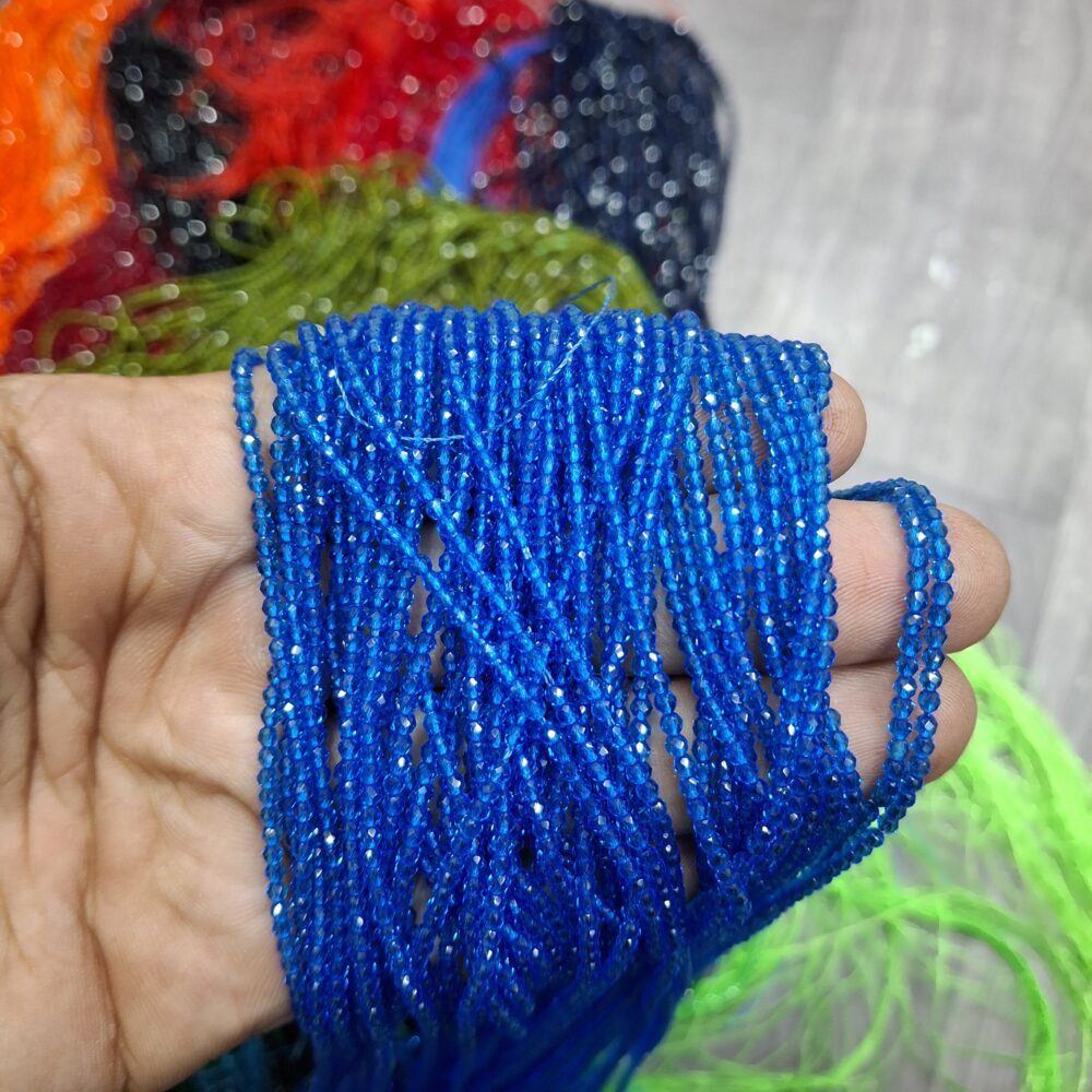 blue hydrogen beads
