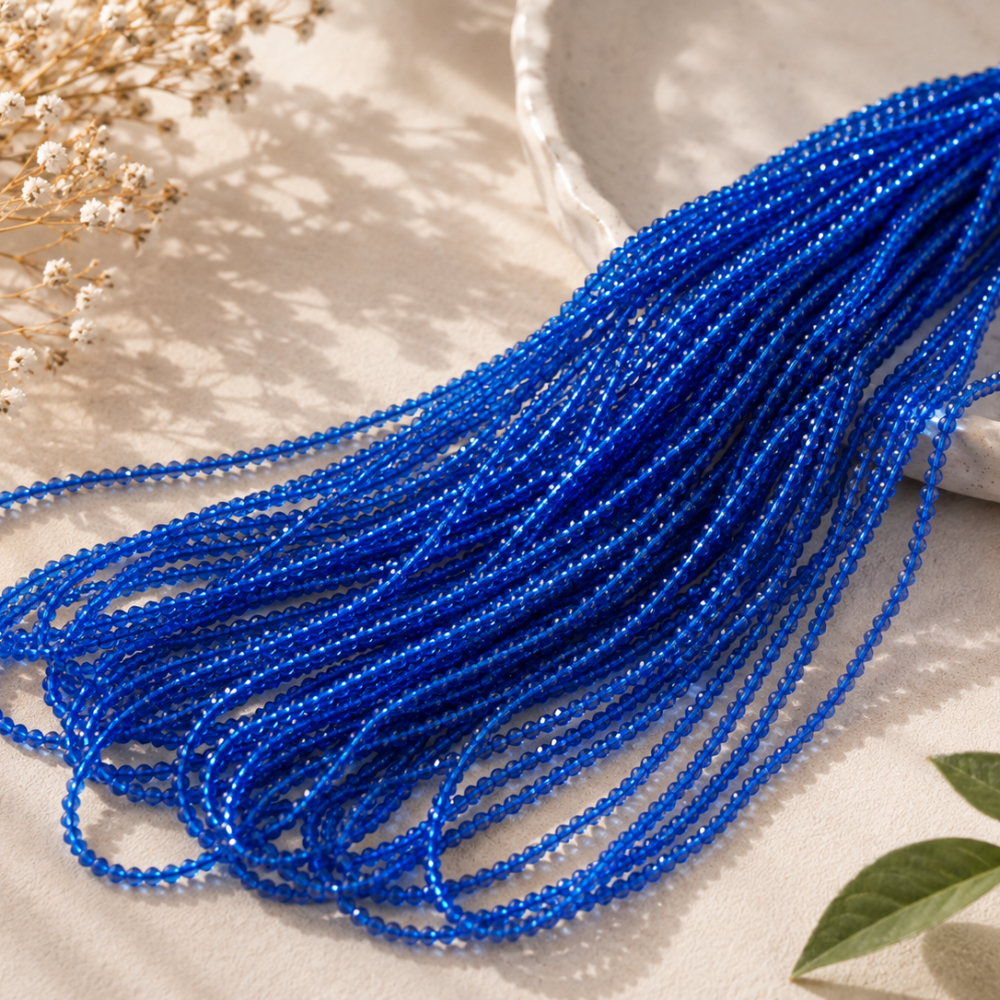 blue hydrogen beads