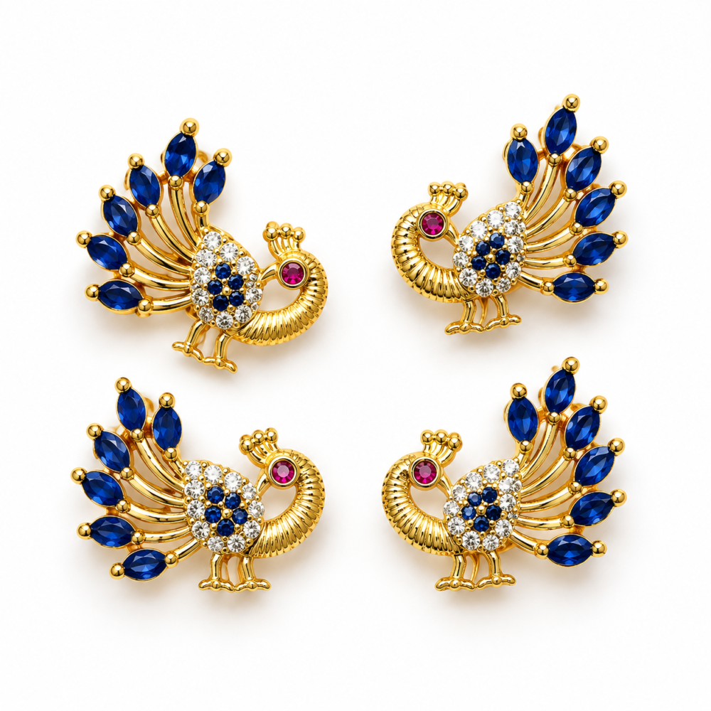 pendant stones ad peacock