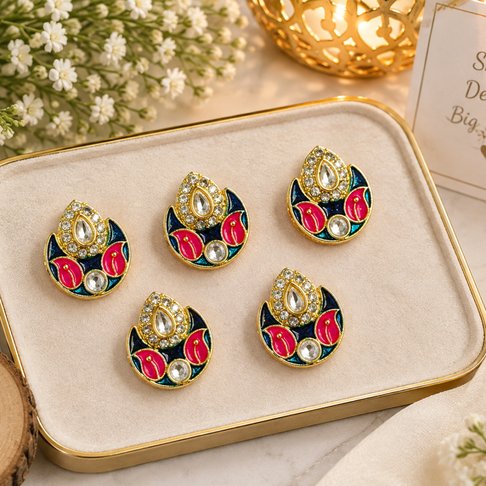 blue pendant stones