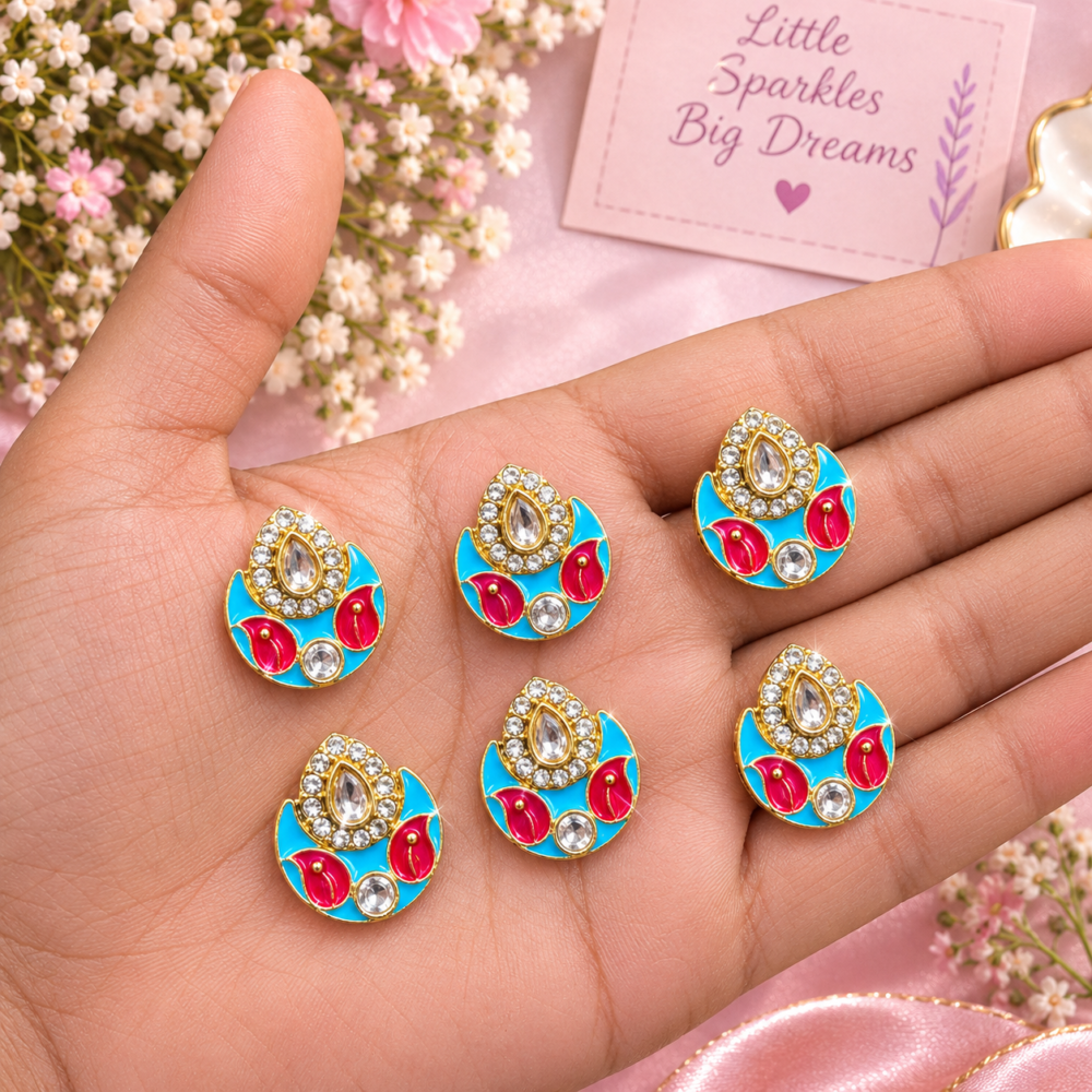 blue pendant stones