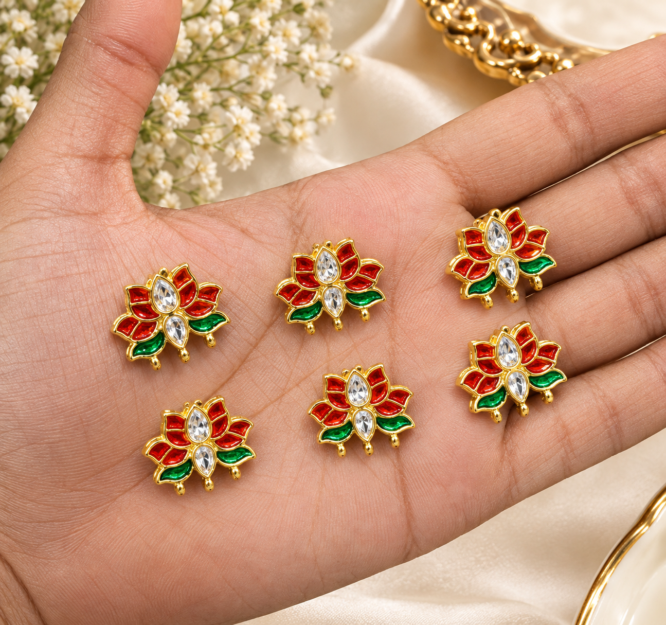 pendant stones orange