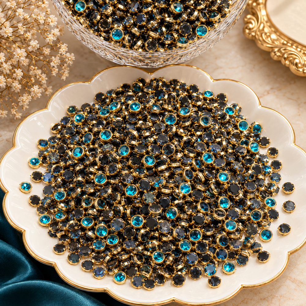 Rama kundan 4 mm round