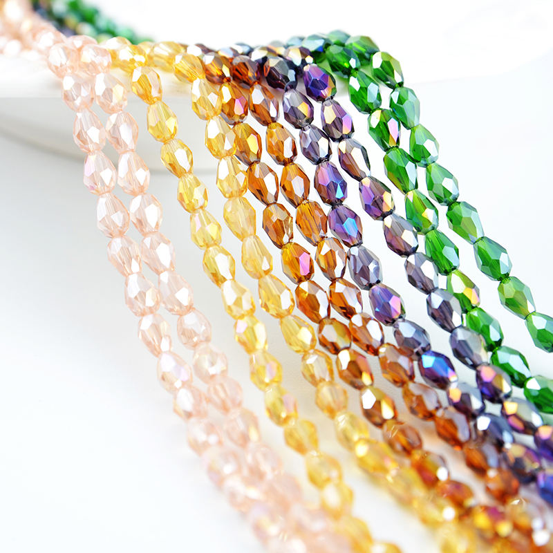 drop crystal beads