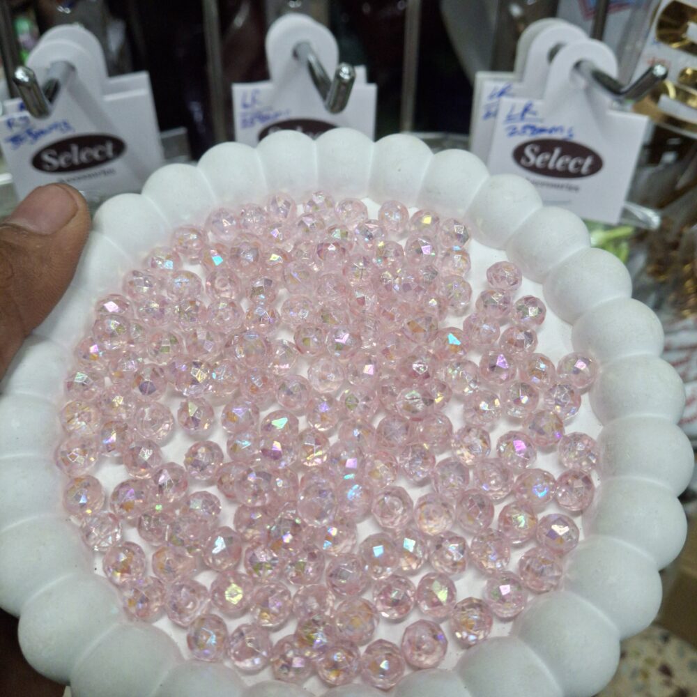 light pink crystal