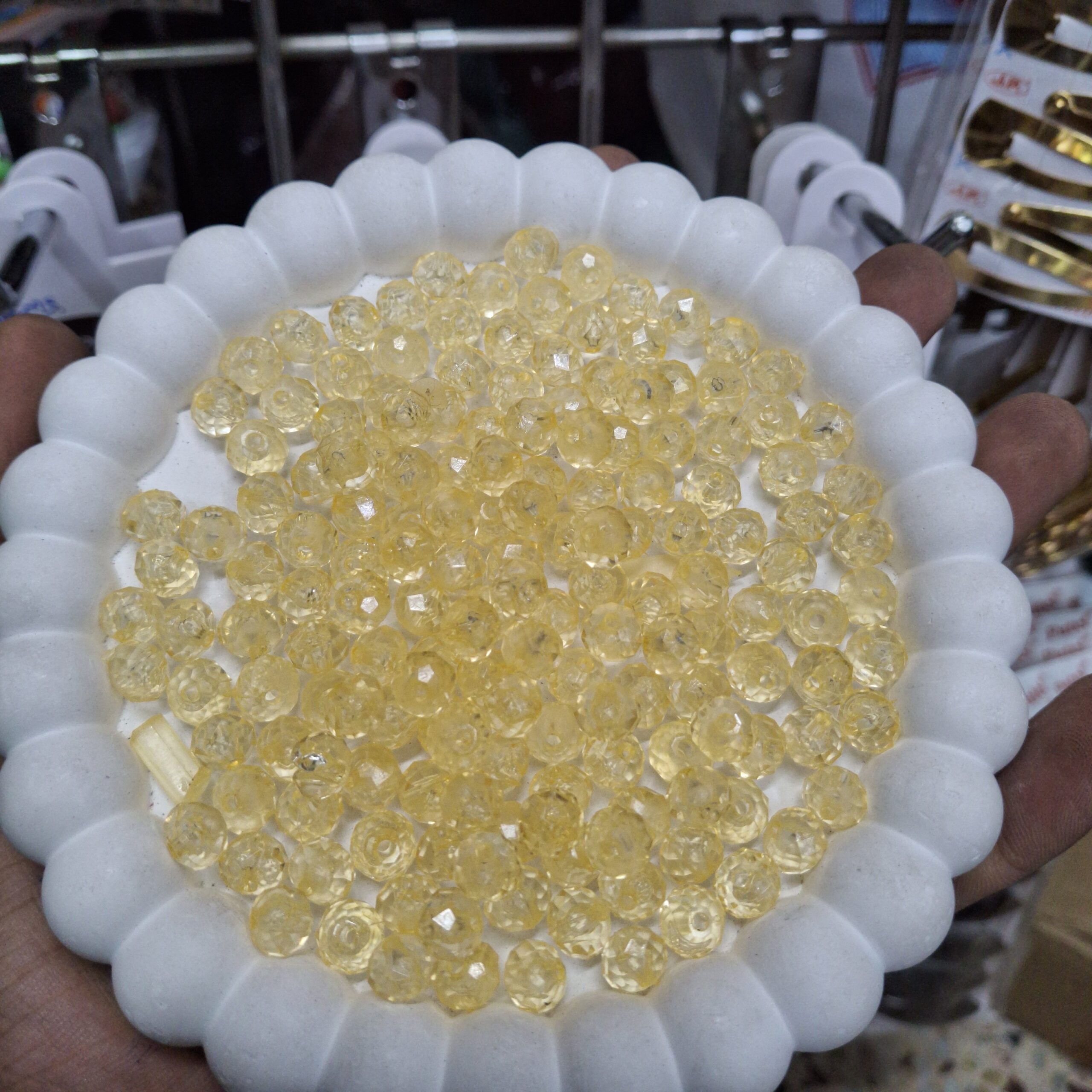 tassar Crystal beads