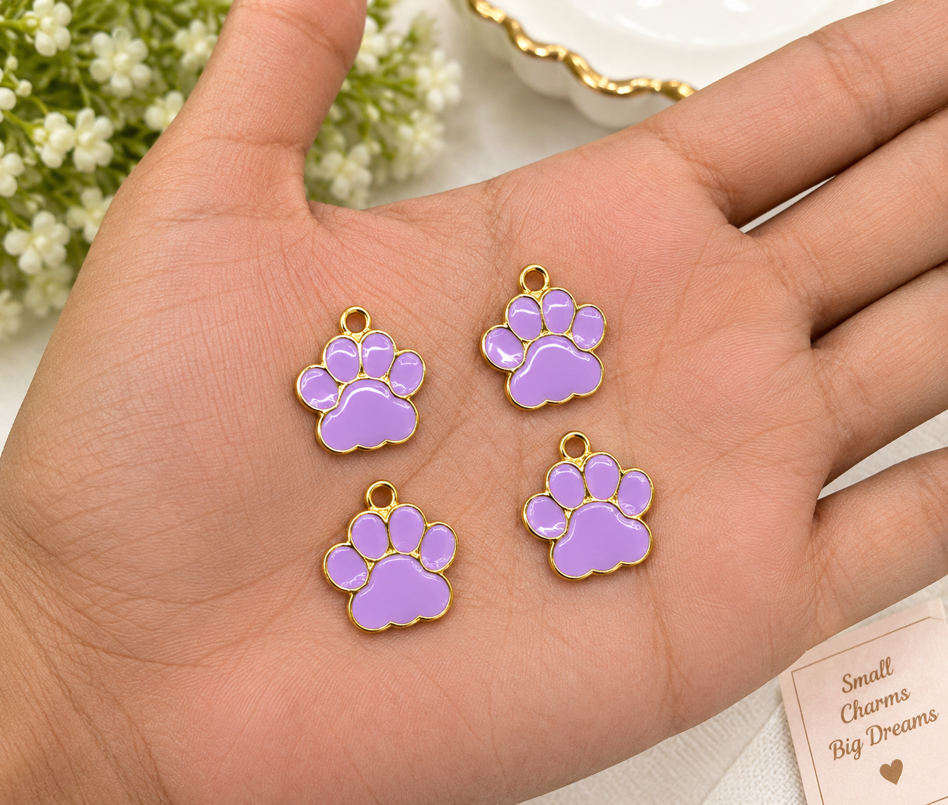 violet pawn charm