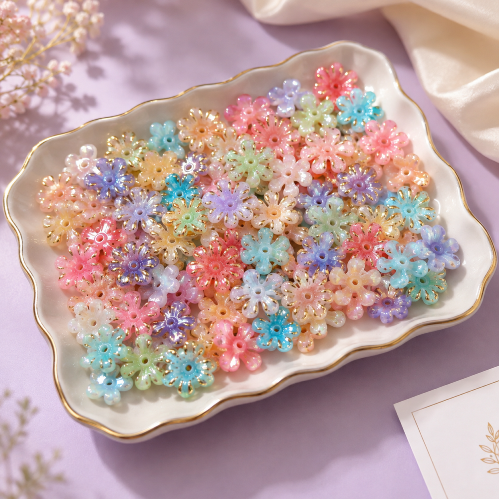 Flower beads