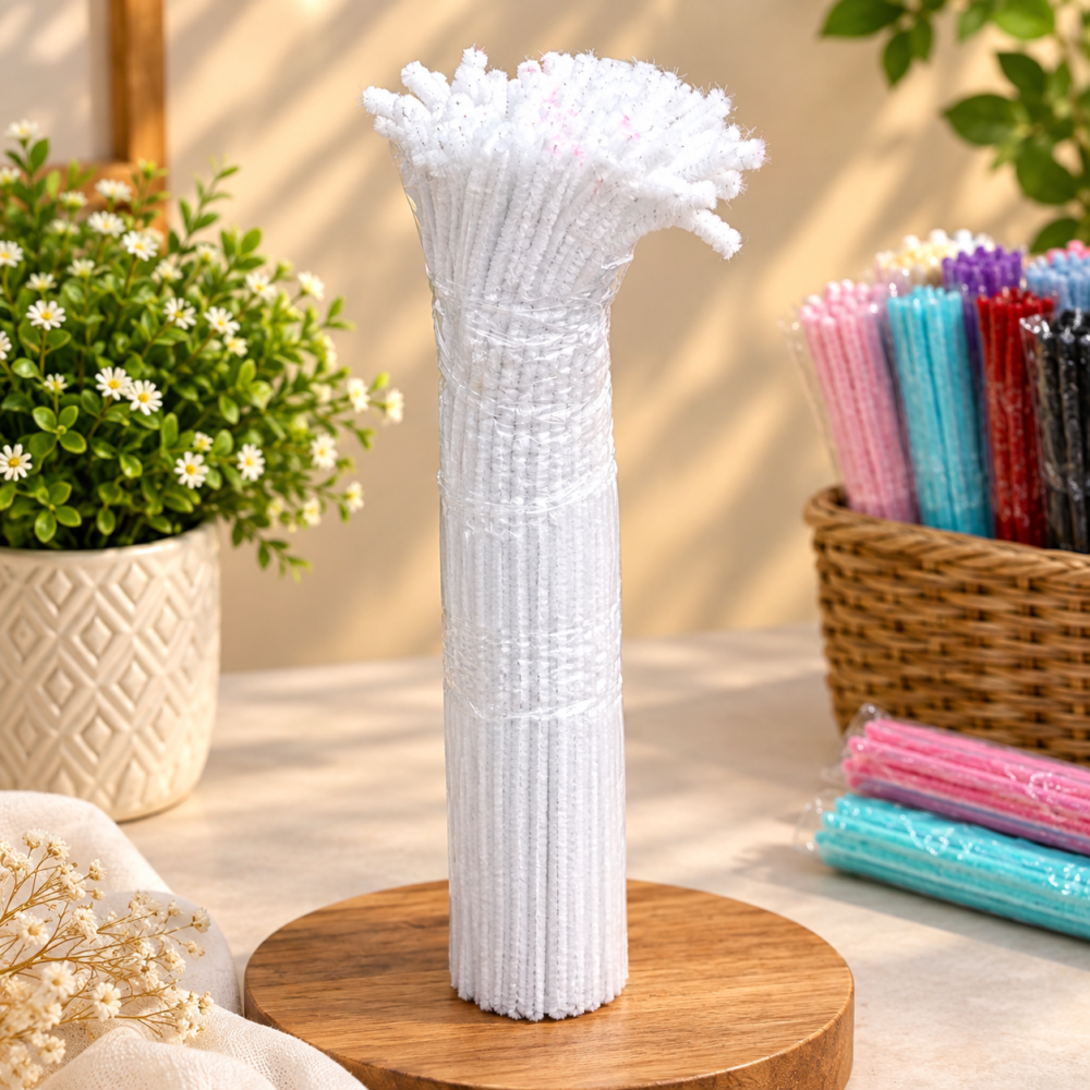 pipe cleaner white
